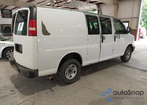 2007 Chevrolet Express Work Van from USA, damaged, VIN 1GCGG25V571244967